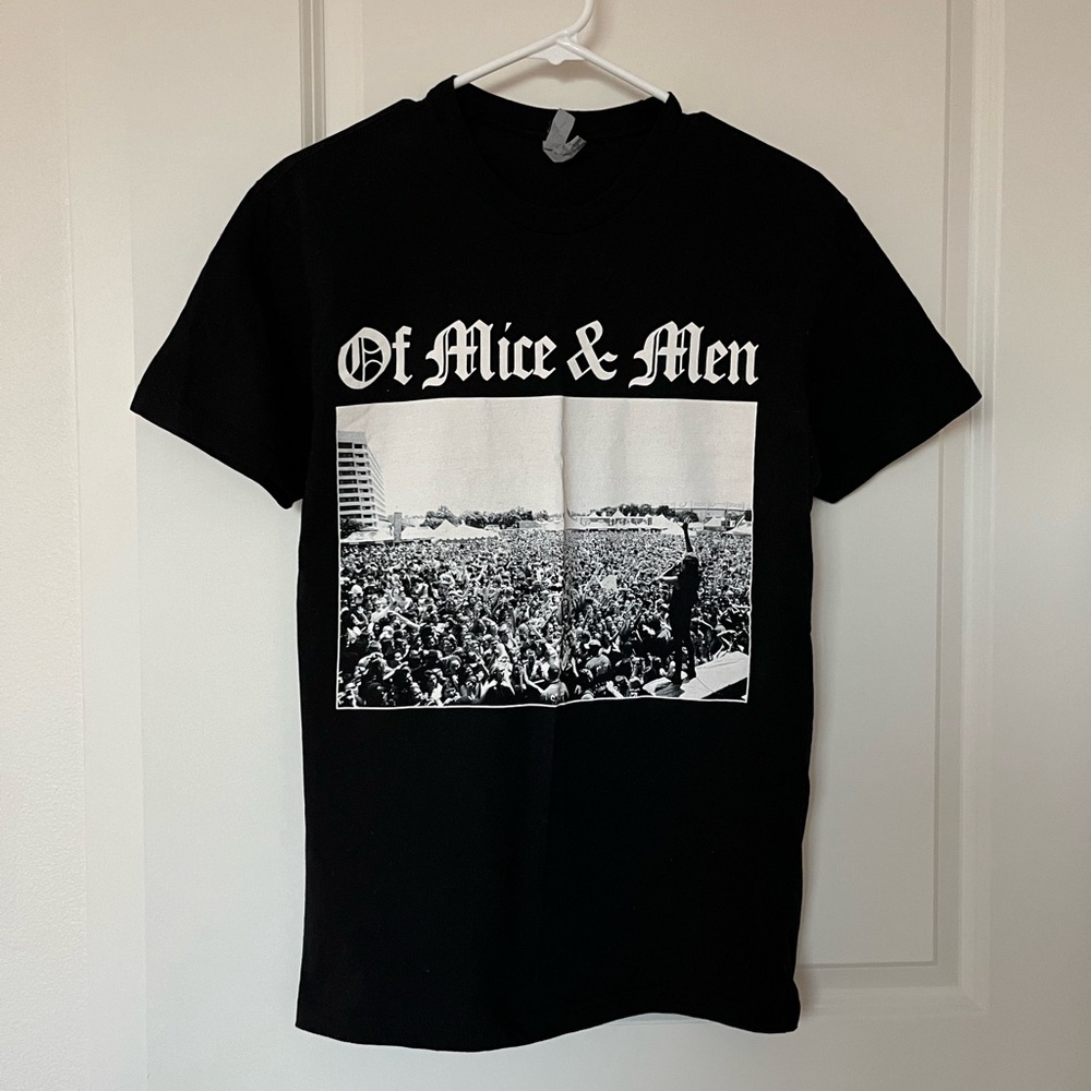 OF MICE & MEN band concert tee shirt S